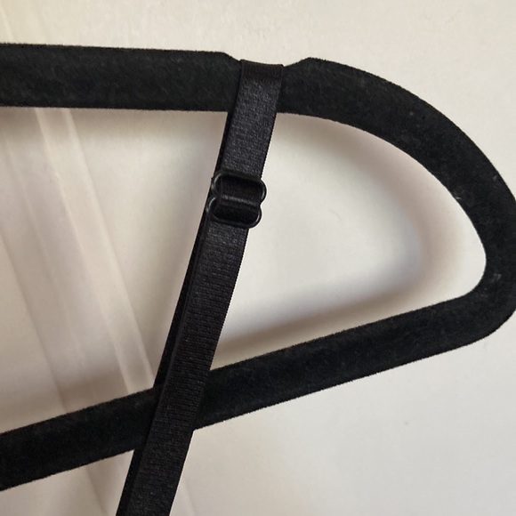 OLIVE TREE💫 Women’s Black Lace Spaghetti Strap Midi Evening Dress - Picture 13 of 15